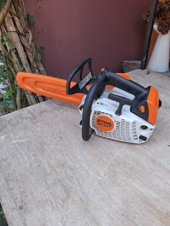 Stihl kettingzaag MS 194 T, Doe-het-zelf en Bouw, Gereedschap | Zaagmachines, Ophalen, Zo goed als nieuw, Kettingzaag, Stihl