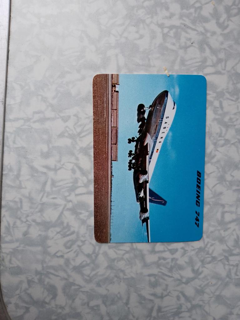 Calendrier de poche Sabena 1971, parfait état, Collections, Enlèvement ou Envoi