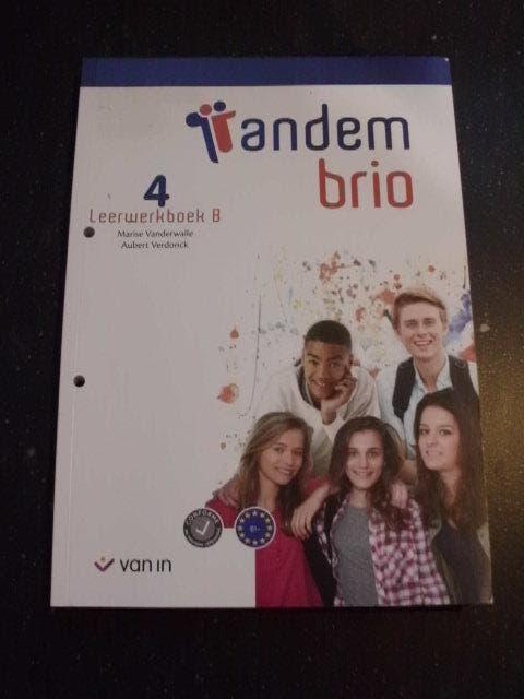 livre Tandem brio 4 leerwerkboek B - Van In neuf, Livres, Neuf, Enlèvement ou Envoi, Van in, Néerlandais