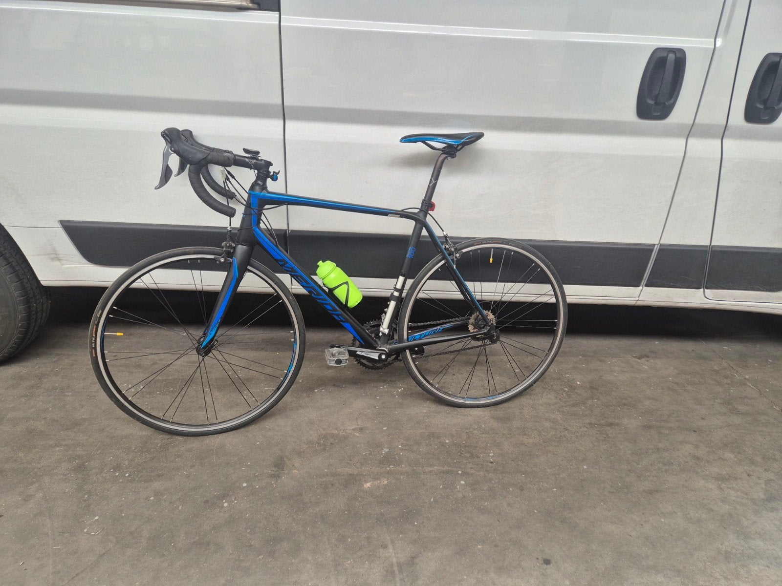 Koersfiets, Ophalen