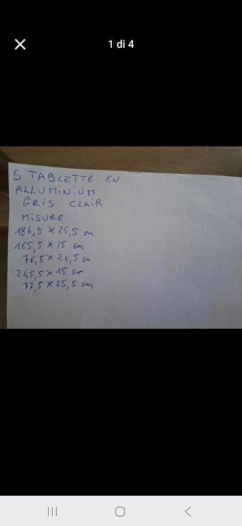 Tablettes, Enlèvement, Neuf, Autres types