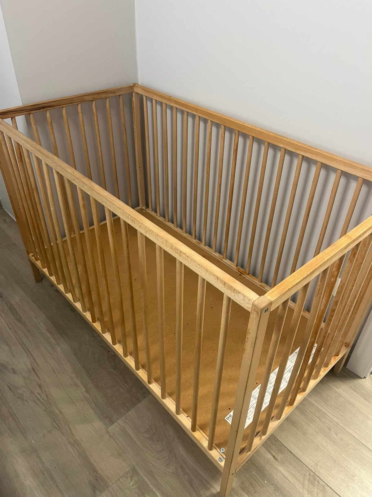 Ikea - Signlar babybed 60 x 120 met extra’s, Ophalen, Zo goed als nieuw, Ledikant