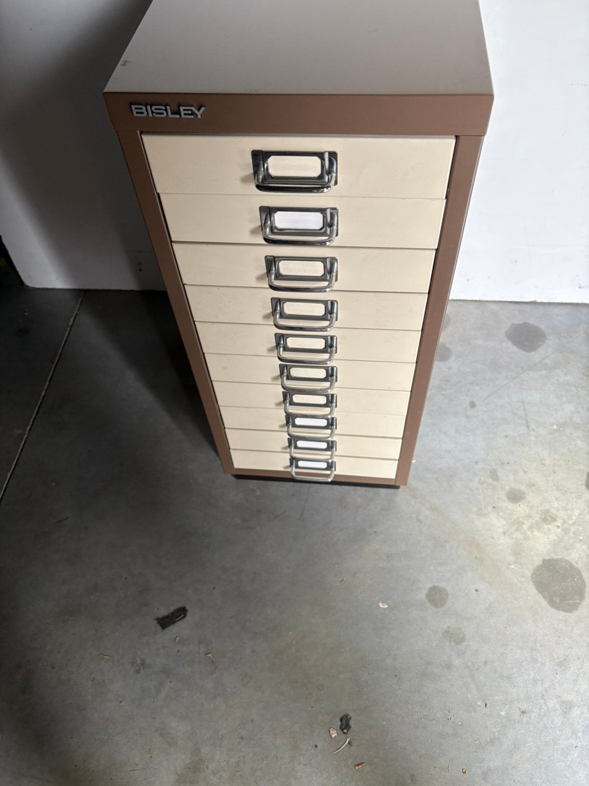 Metalen 10 ladenkast ( zie omschrijving ), Huis en Inrichting, Ophalen, Zo goed als nieuw