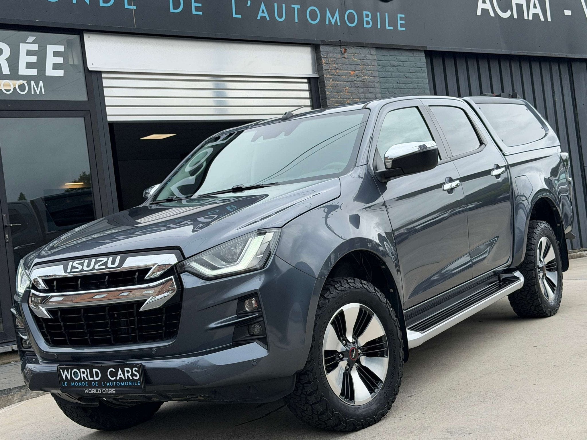 Isuzu D-max D-Max 1.9 Turbo D 4WD TVAC/BTV*IN - HARD TOP - C, Cuir, Argent ou Gris, Achat, 4 portes