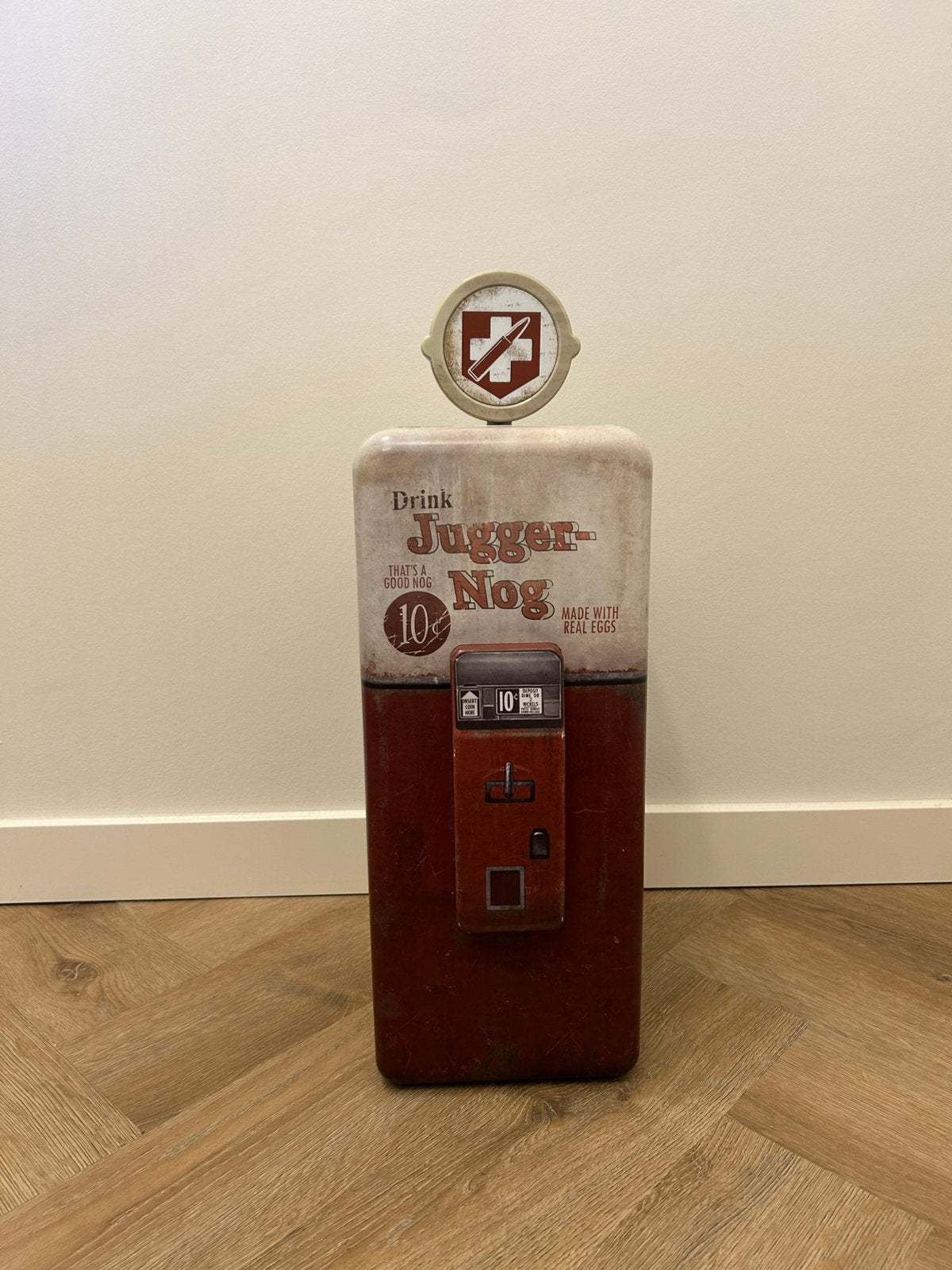 Mini-réfrigérateur/réfrigérateur Black Ops 3 Juggernog, Enlèvement ou Envoi, Moins de 45 cm, Sans bac à congélation, Comme neuf