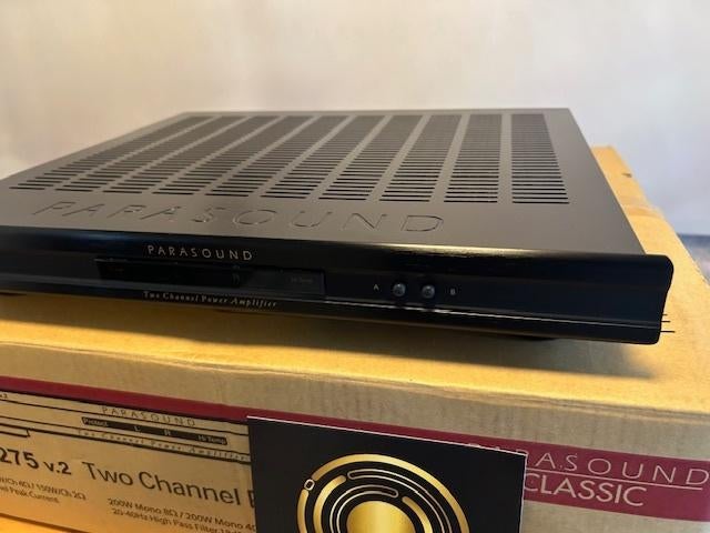 PArasound 275v2 eindversterker, Overige merken, Ophalen of Verzenden, Zo goed als nieuw, 120 watt of meer