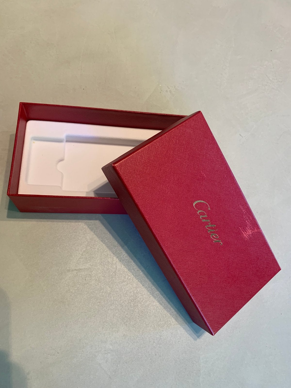 Lege Cartier juwelendoos - jewellery box - empty, Verzamelen, Ophalen of Verzenden, Zo goed als nieuw