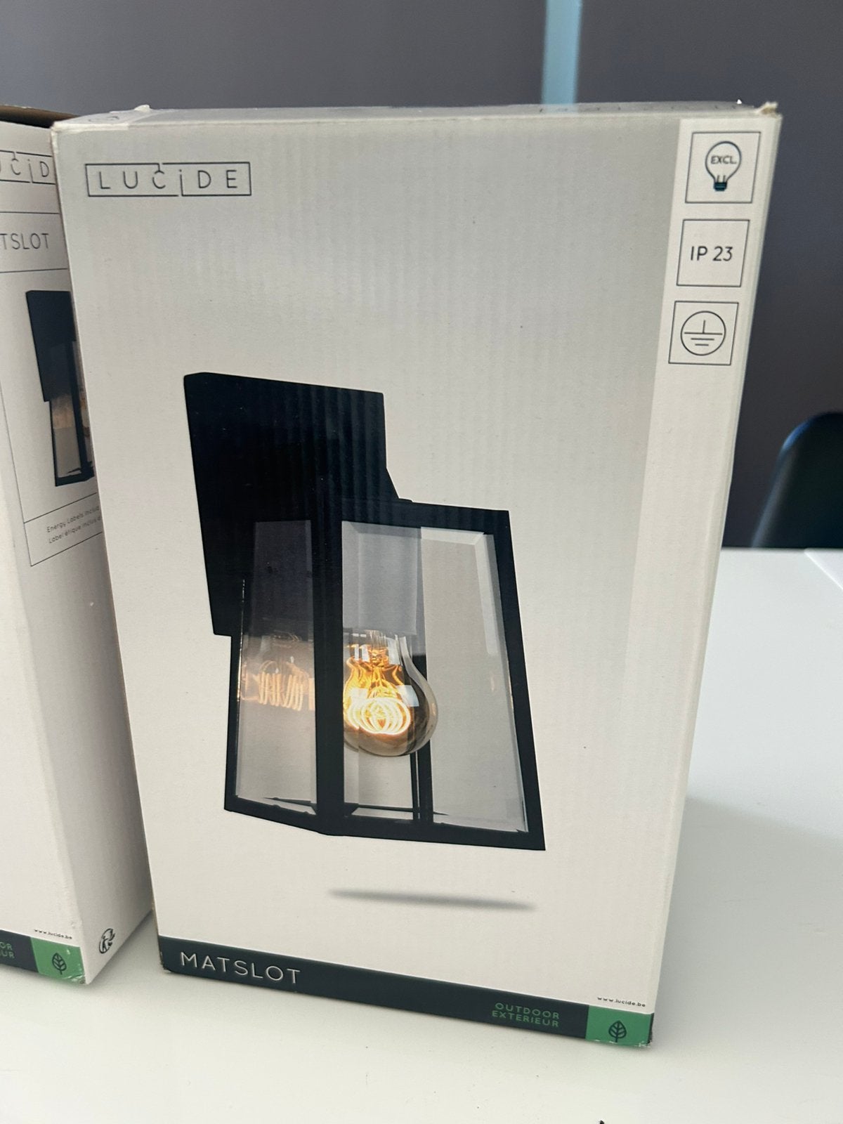 Buitenverlichting zwart, Tuin en Terras, Ophalen, Nieuw, Netvoeding, Hanglamp