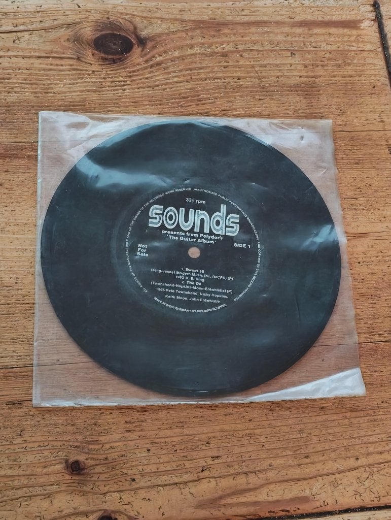 Flexi-Disc (Single) The Guitar Album, Gebruikt, Overige genres, 7 inch, Ophalen of Verzenden