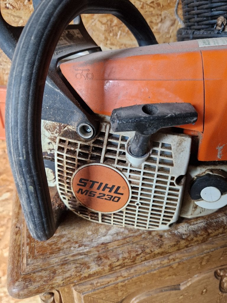Boomzaag stihl naft, Jardin & Terrasse, Enlèvement, Utilisé, Scie à arbre, Stihl