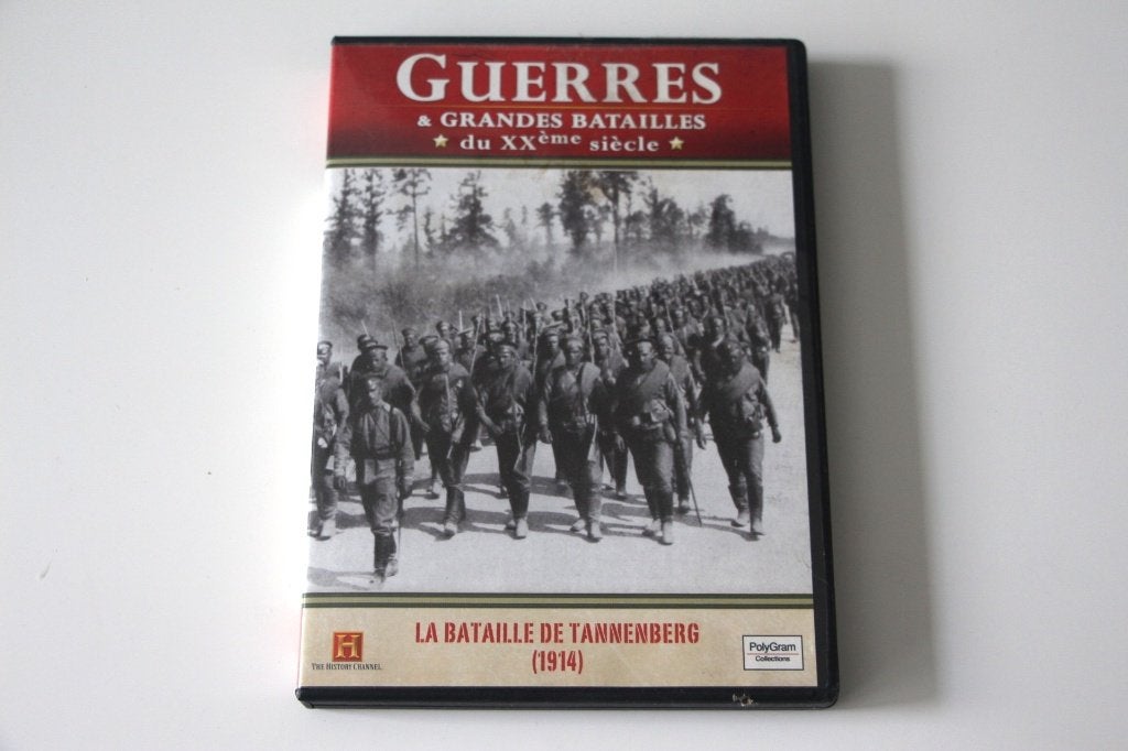 DVD LA BATAILLE DE TANNENBERG, Enlèvement, Utilisé, Politique ou Histoire