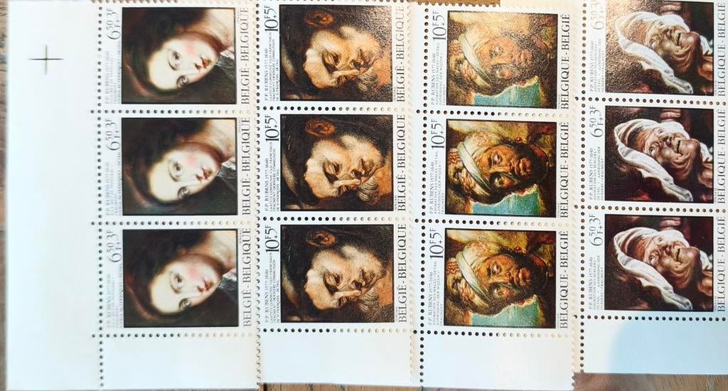 Postzegels van Rubens 1977, Postzegels en Munten, Ophalen of Verzenden