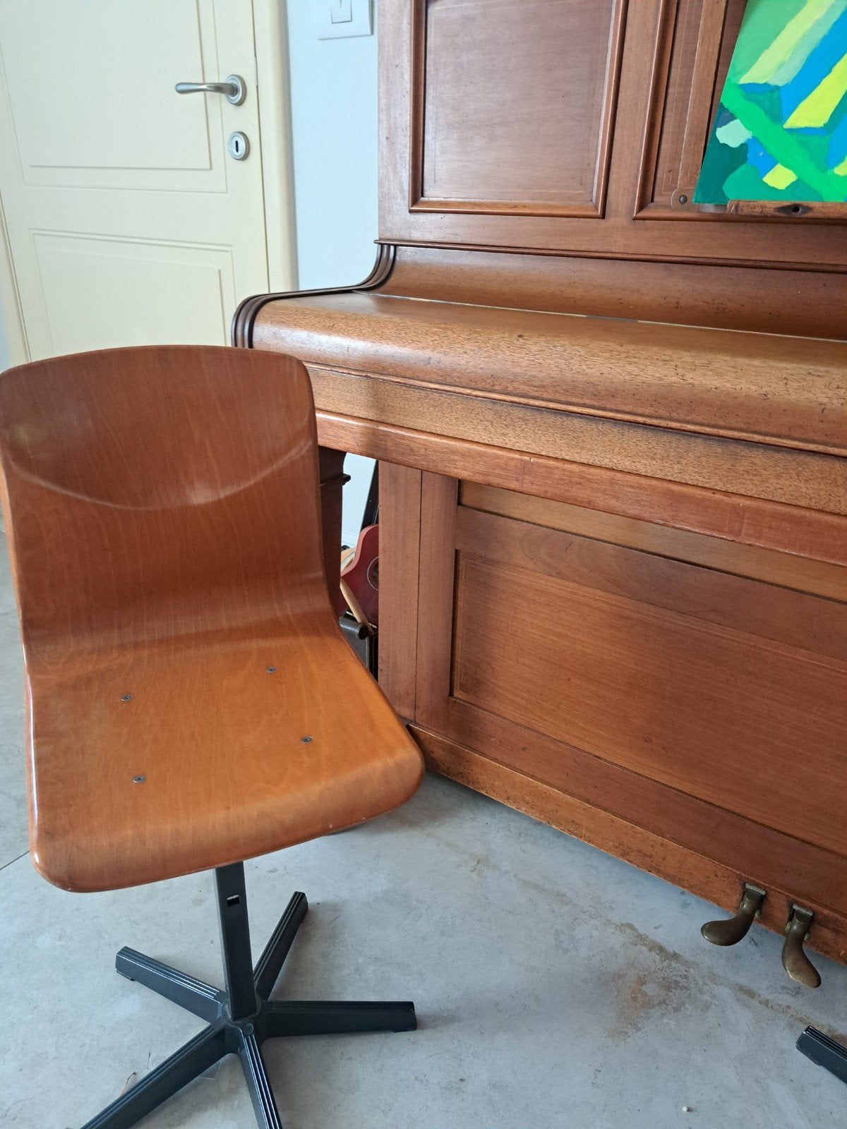 Vintage verstelbare kinderstoel Woodmark, Antiek en Kunst, Ophalen