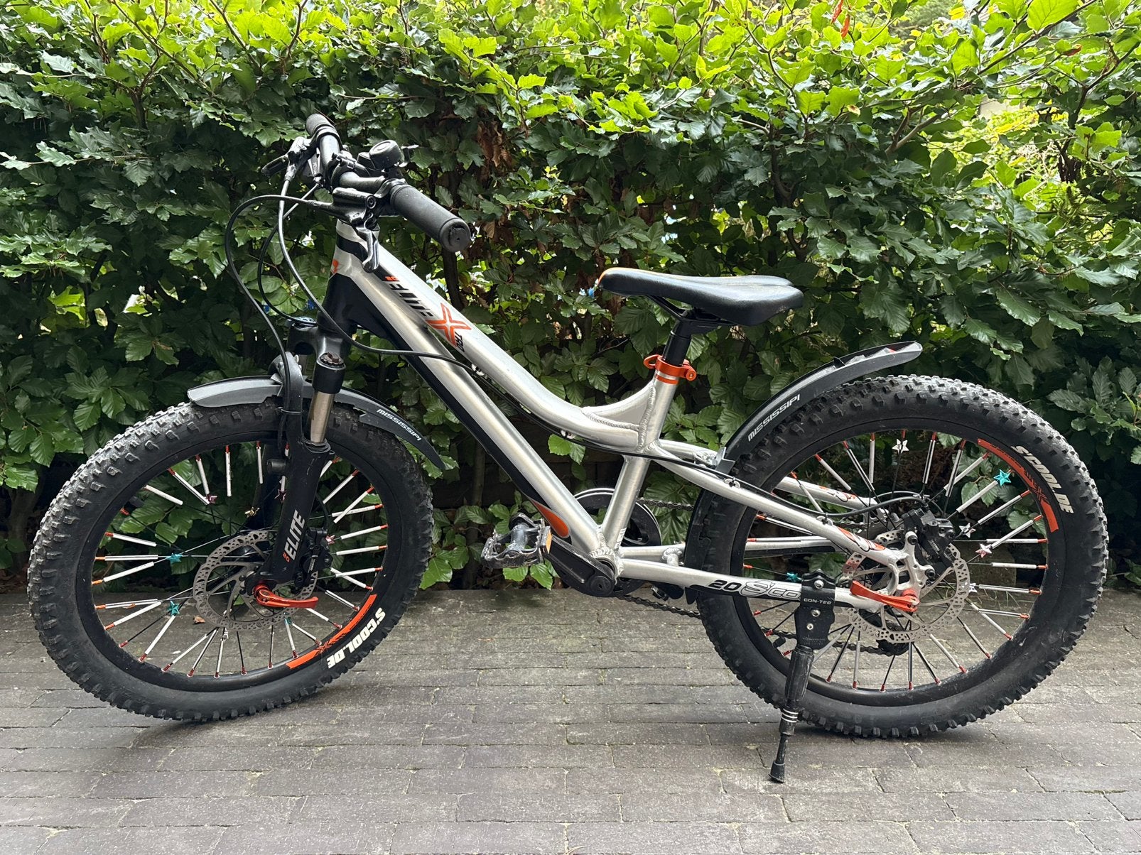 Juniorbike S’Cool trox elite 20-9 zilver-zwart, Ophalen, Gebruikt, 20 tot 24 inch, Aluminium