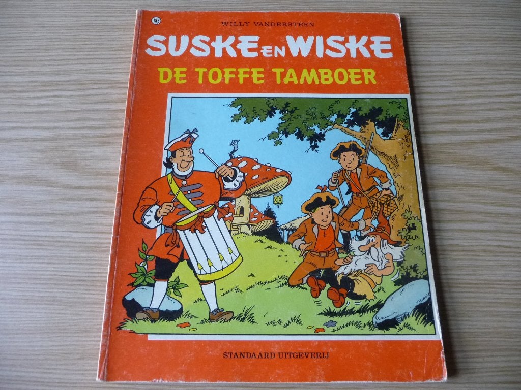 Suske & Wiske 183. De toffe tamboer EERSTE DRUK €2,5, Boeken, Willy Vandersteen, Eén stripboek, Ophalen of Verzenden, Zo goed als nieuw