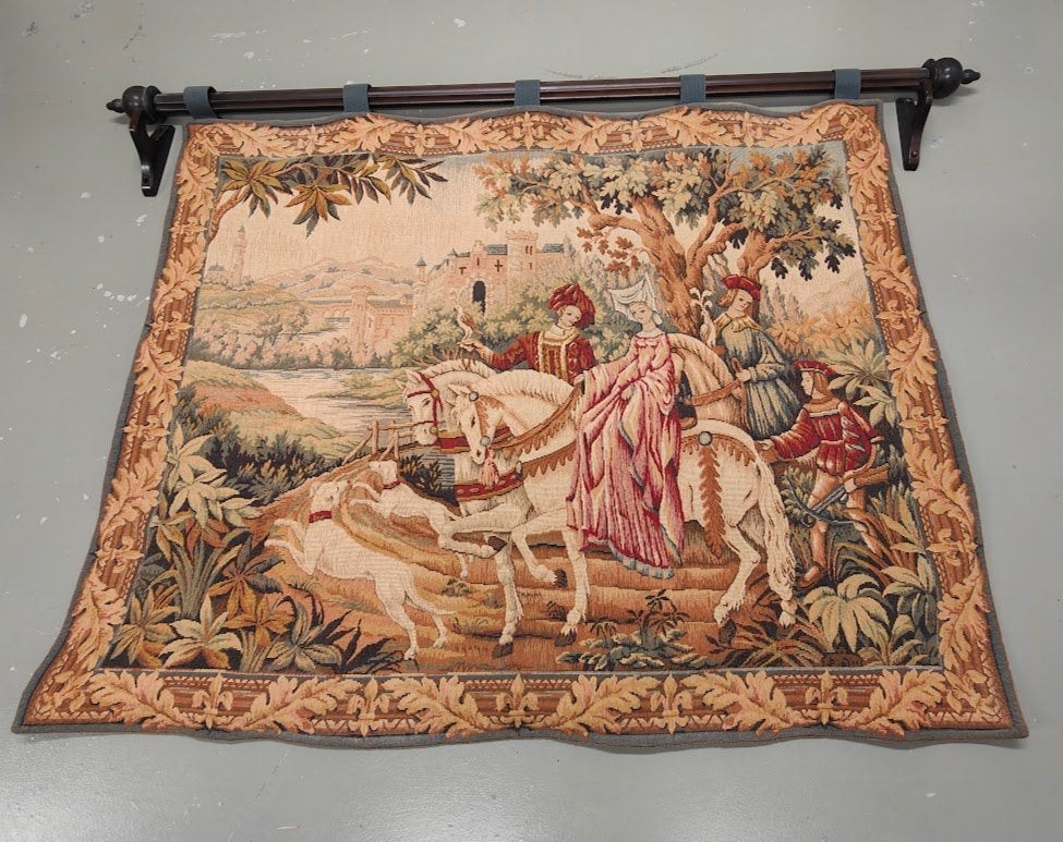 Muurschildering „The Royal Hunt”, Ophalen of Verzenden
