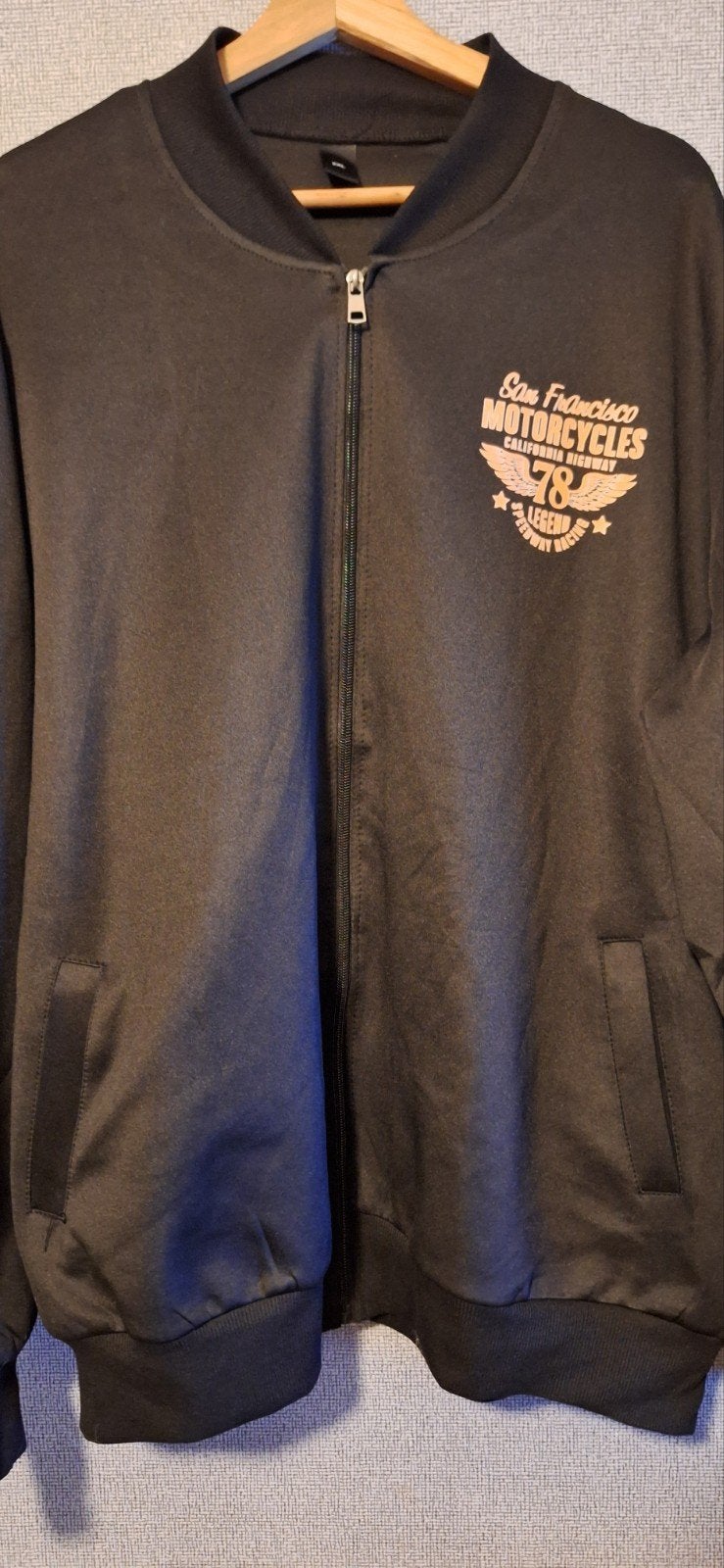 Sweat léger Motorcycle NEUF 2XL, Zwart, Nieuw, Overige maten, Ophalen of Verzenden
