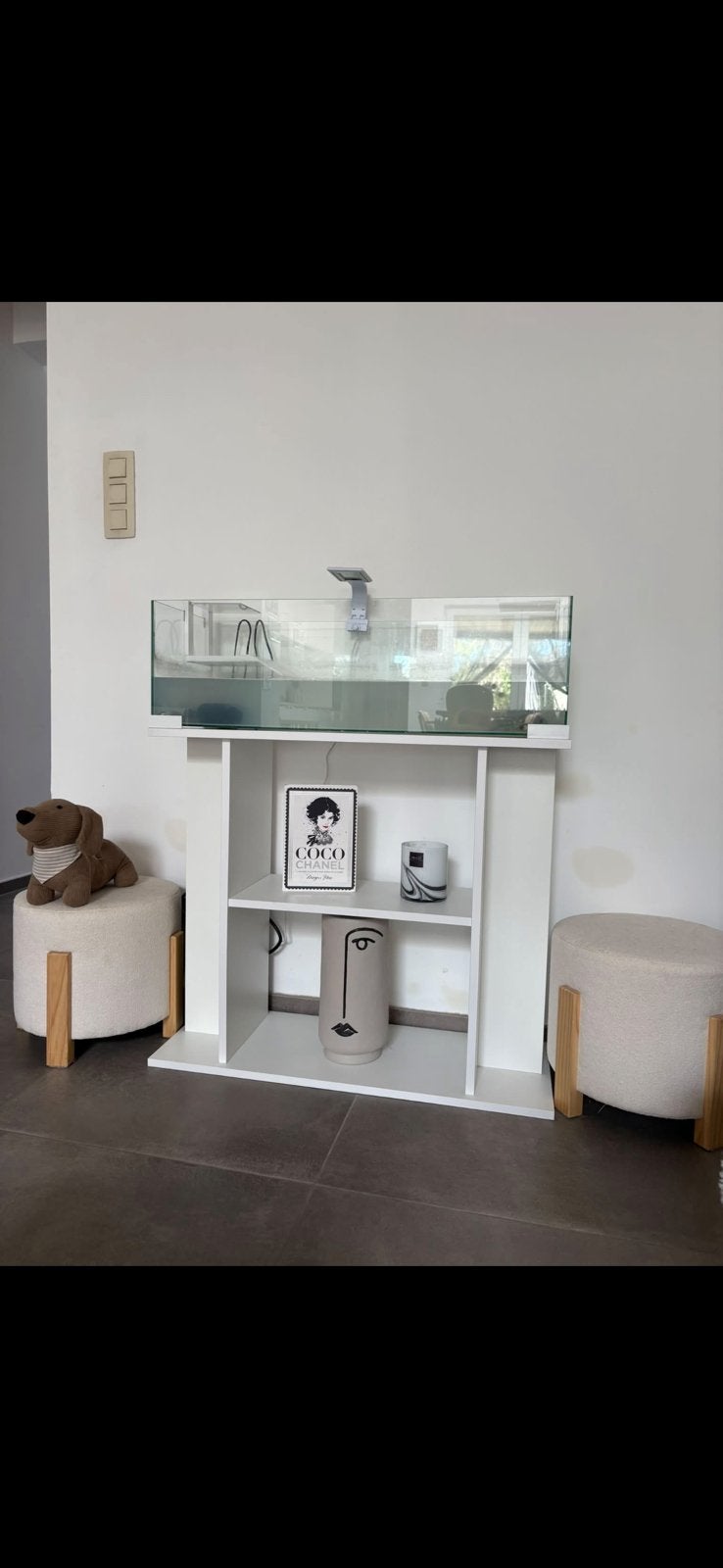 Aquarium plus meuble et lampe 70 euro les 3, Enlèvement ou Envoi