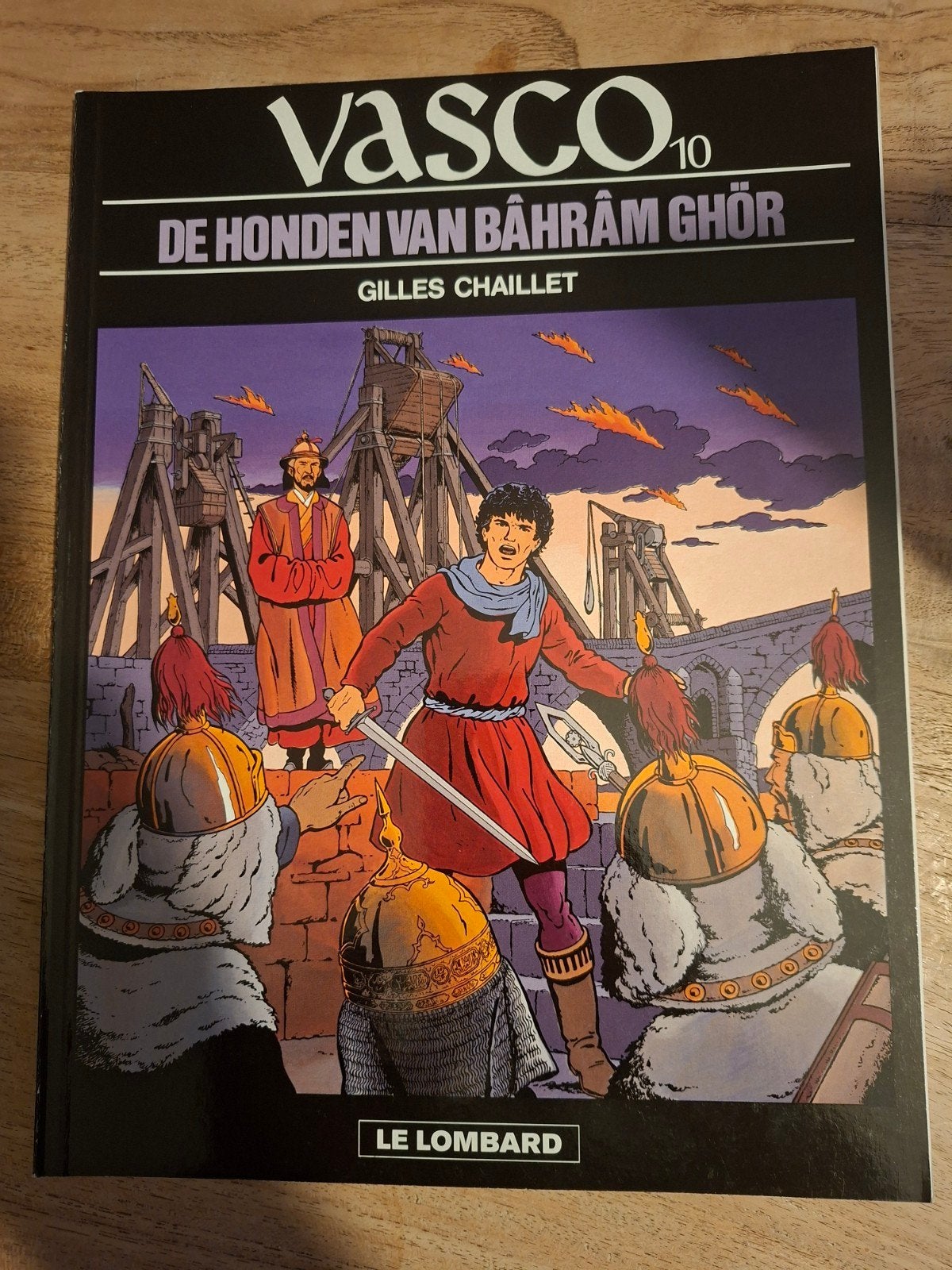 Vasco - 10 honden van bahram ghor, Enlèvement ou Envoi, Comme neuf, Chaillet