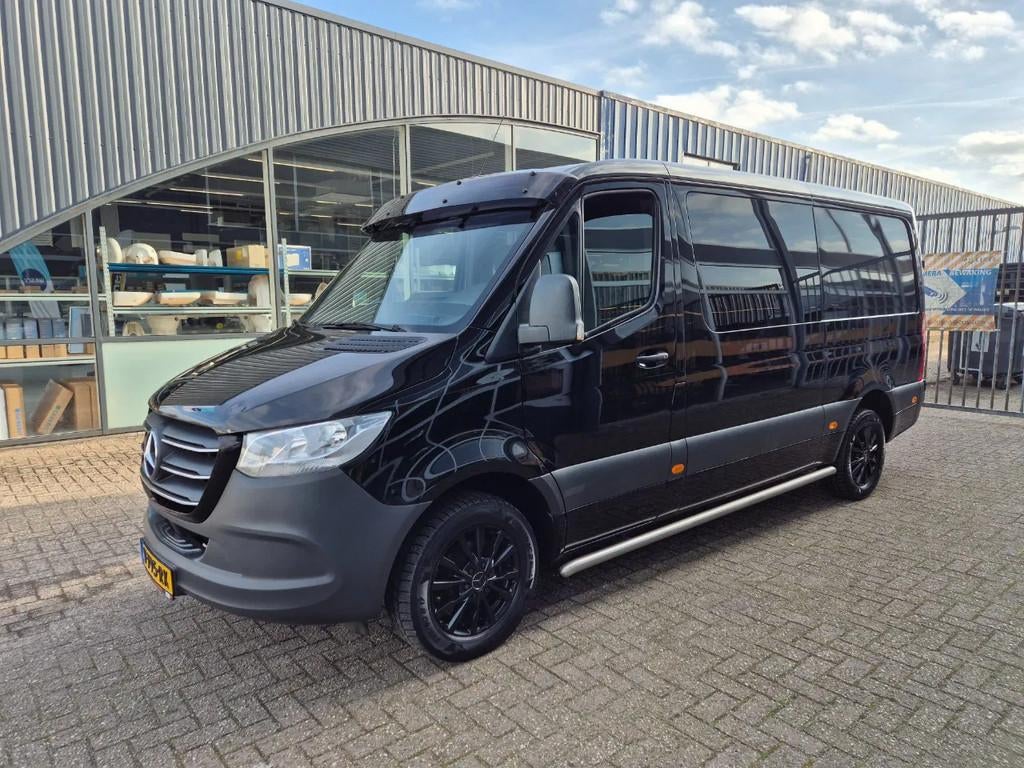 Mercedes-Benz Sprinter 314 CDI L2H1 DC 5 Zits Huif Euro 6, Auto's, Bestelwagens en Lichte vracht, Automaat, Achterwielaandrijving