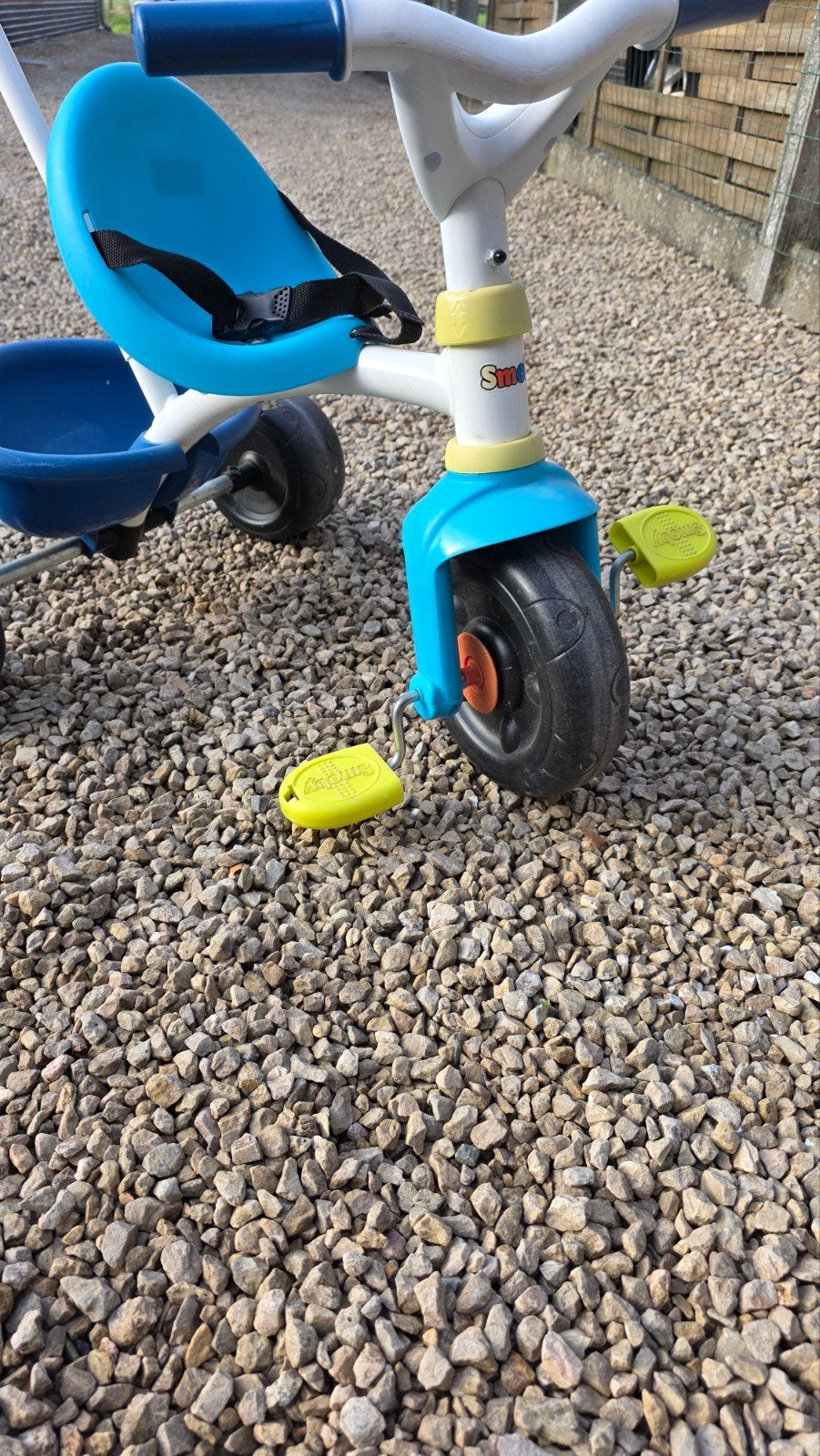 smoby driewieler, Ophalen, Gebruikt, Smoby, Duwstang