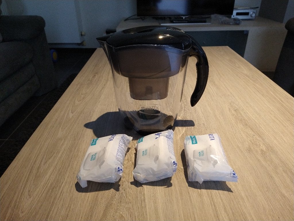 Brita waterfilterkan + 3 Maxtro Pro filters, Maison & Meubles, Cuisine | Ustensiles de cuisine, Enlèvement ou Envoi, Utilisé