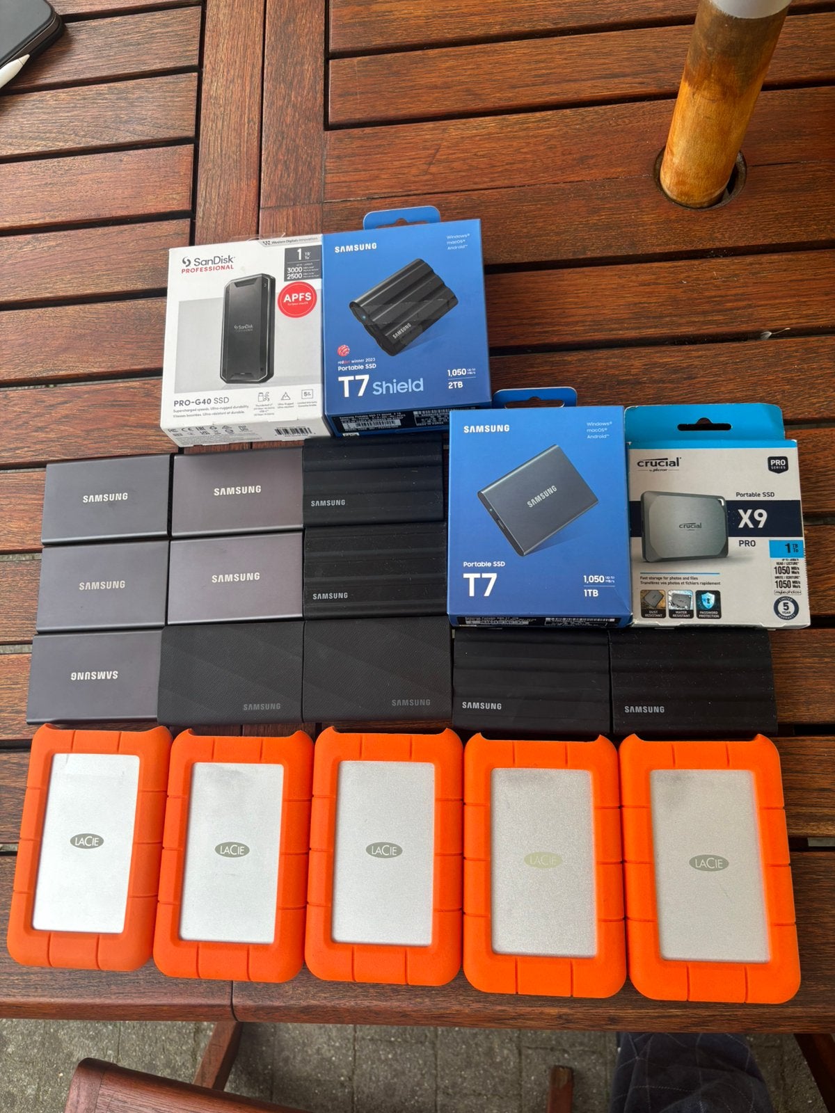 Externe harde schijf, Computers en Software, Harde schijven, Zo goed als nieuw, Extern, SSD, Ophalen of Verzenden