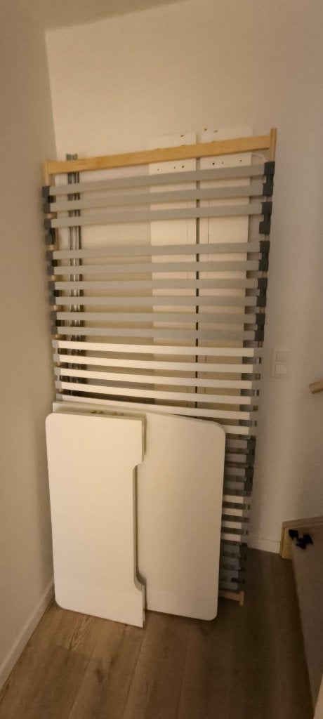 Askvoll - Ikea bed 90x200 incl.matras, 90 cm, Une personne, Enlèvement, Utilisé