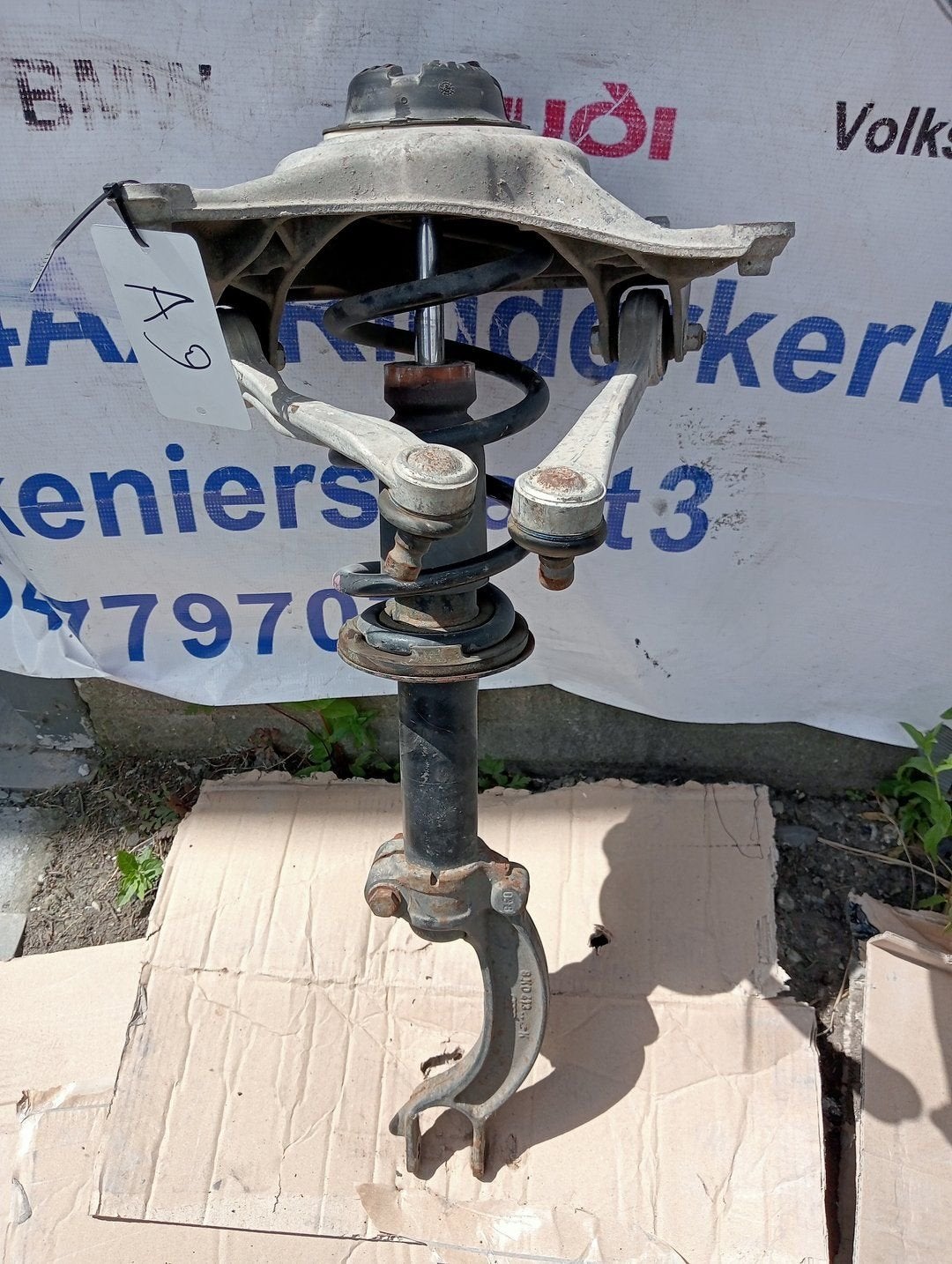 Schokdemper van een Audi A4, Gebruikt, -, -, -