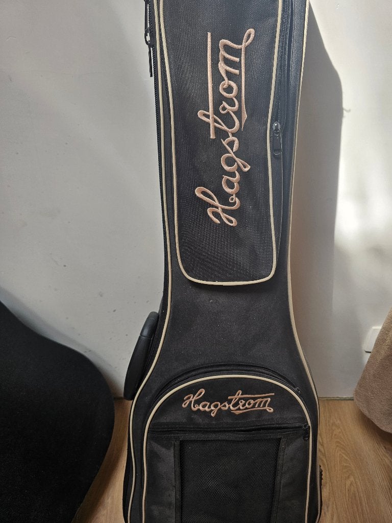 Gitaar Hagstrom Alvar met gitaarzak, Musique & Instruments, Instruments à corde | Guitares | Électriques, Enlèvement, Comme neuf