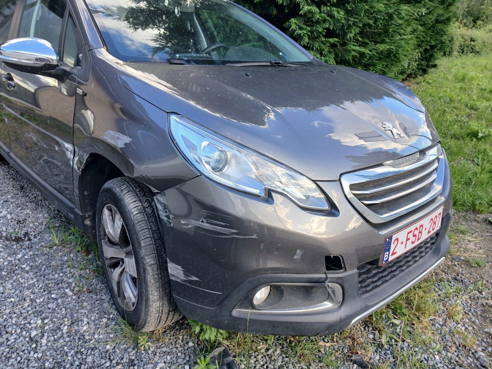 peugeot 2008 accidenté, Achat, Boîte manuelle, Particulier, Essence