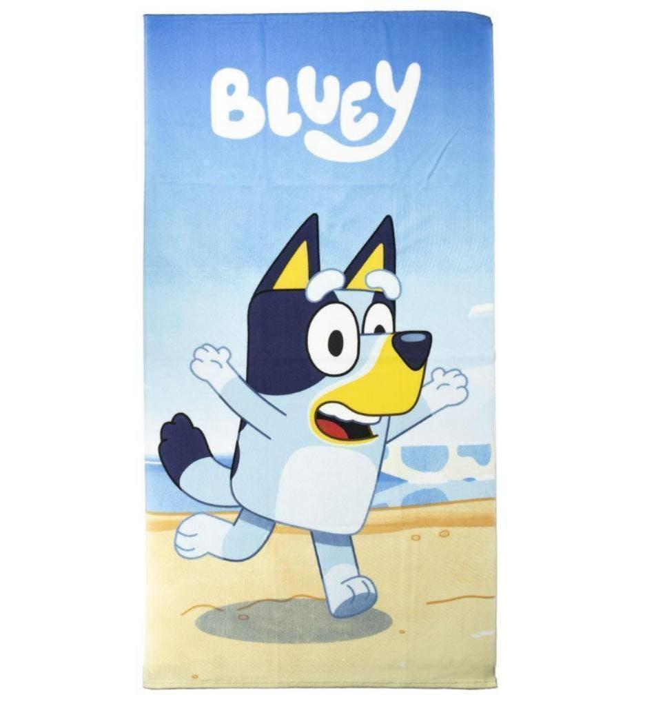 Bluey Badlaken / Strandlaken - Sneldrogend, Bluey, Jongen of Meisje, One size, Nieuw