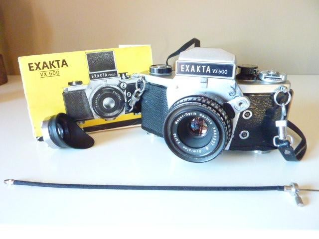 fototoestel vintage 1969 Exakta vx 500, Audio, Tv en Foto, Fotocamera's Analoog, Ophalen of Verzenden, Gebruikt, Spiegelreflex