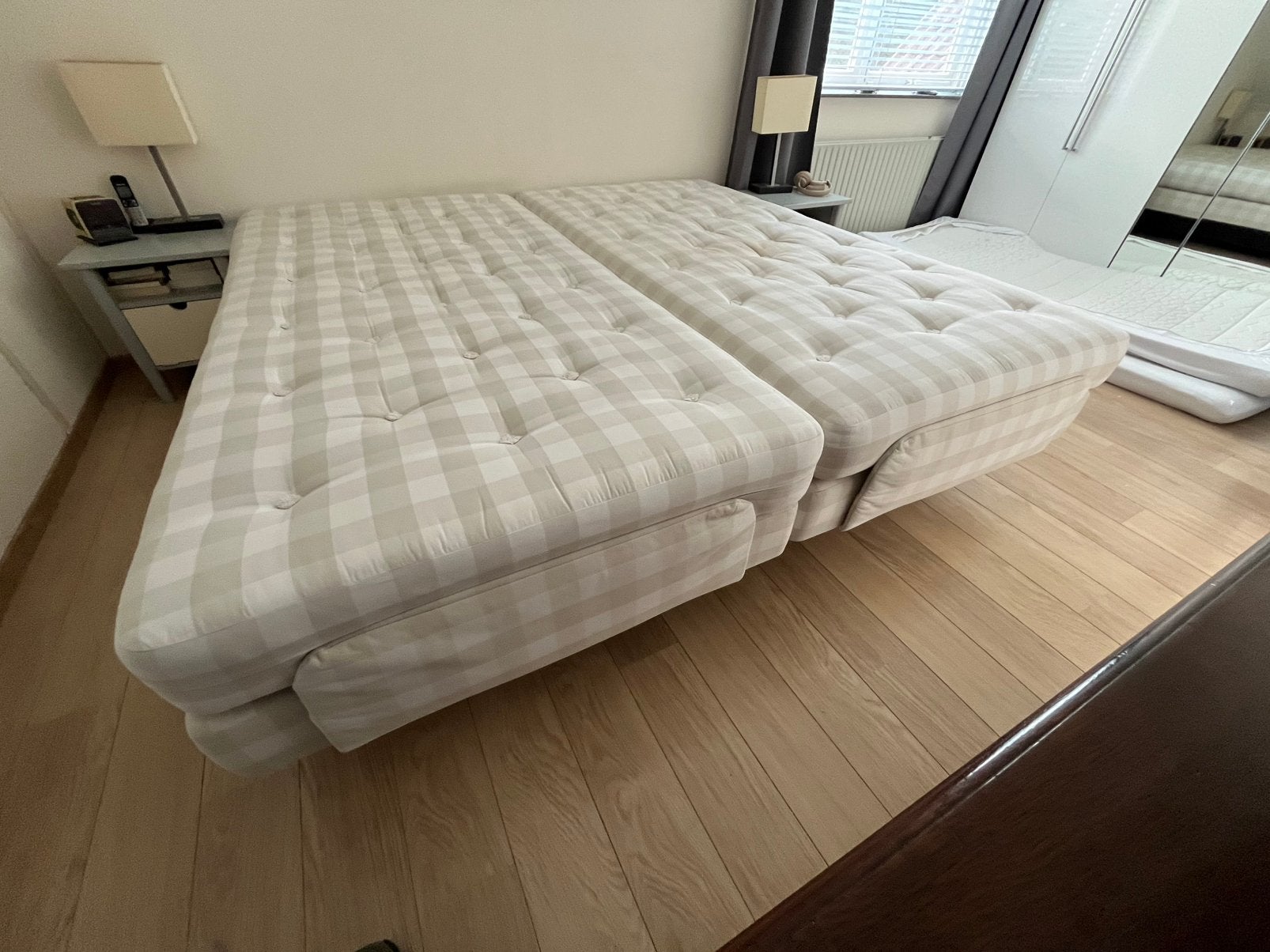 Hästens boxspring, Ophalen, Gebruikt