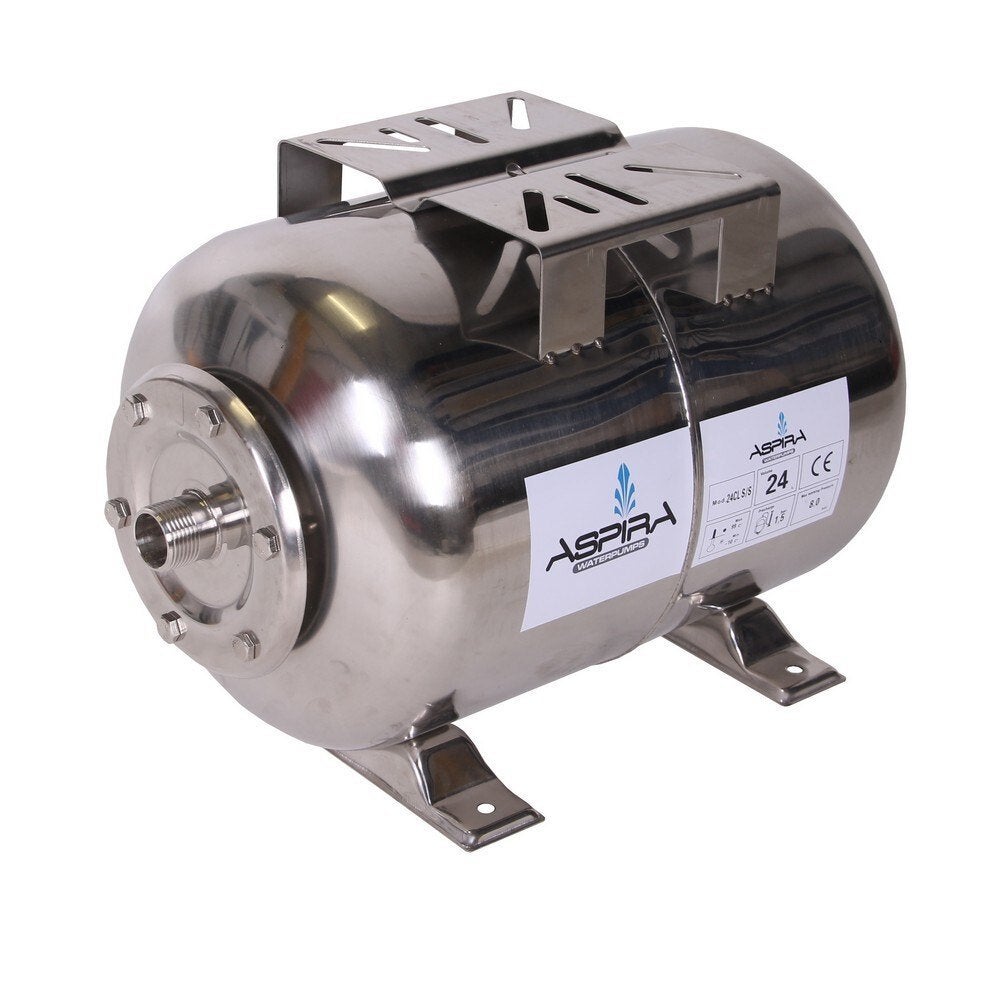 Hydrofoortank RVS 24 liter, Verzenden