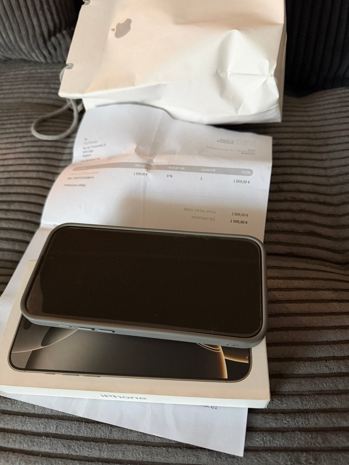 Iphone 16 pro max, Telecommunicatie, Ophalen, Zo goed als nieuw, IPhone 16