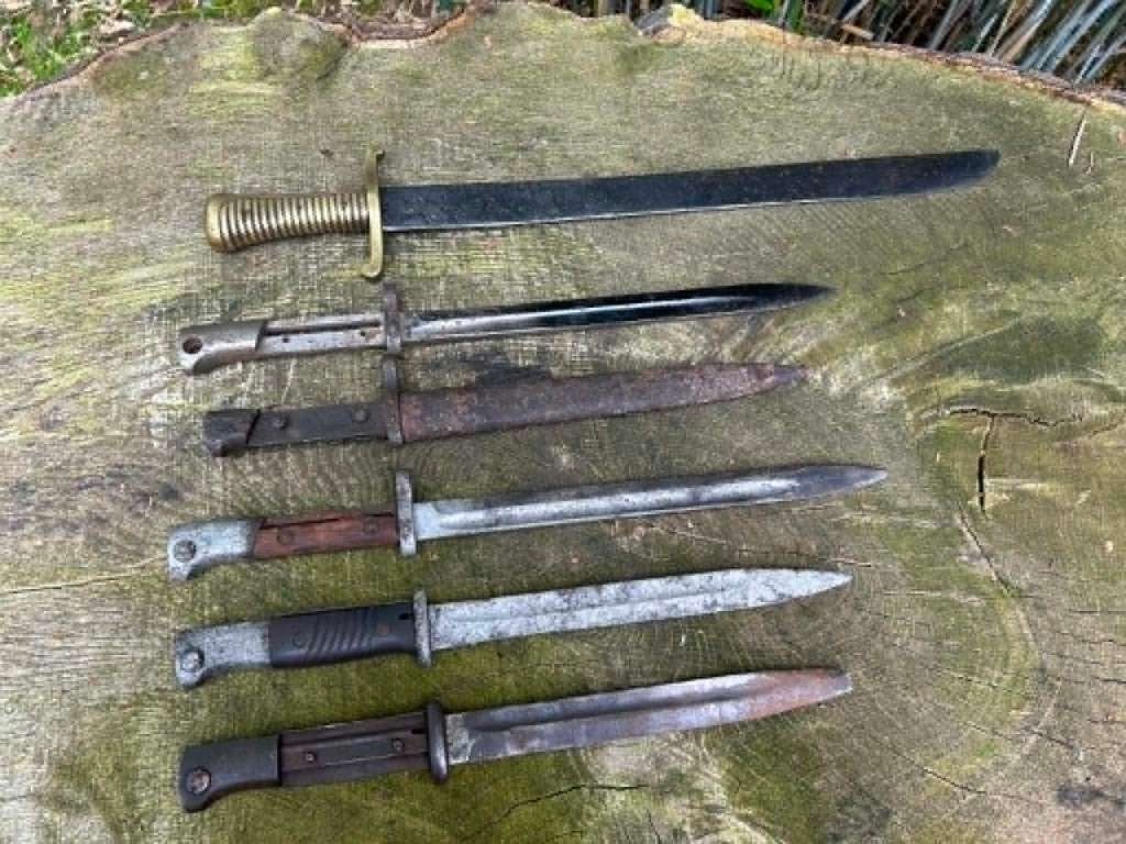 Bajonetpartij wo1 ww2, Ophalen of Verzenden, Overige soorten