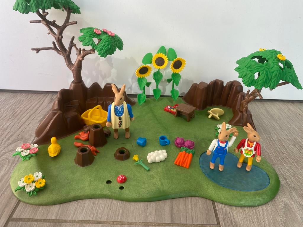 Playmobil 4450 konijnenfamilie, Ophalen of Verzenden, Zo goed als nieuw