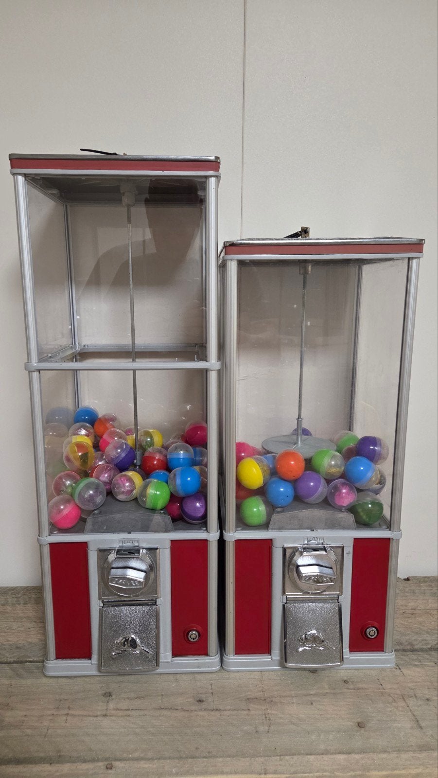 50 mm ballen automaten, Ophalen of Verzenden, Zo goed als nieuw