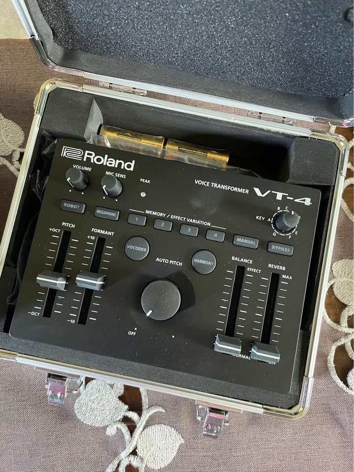 Transformateur Vocal Roland VT-4 + Mallette Thomann, Ophalen, Nieuw, Delay of Echo
