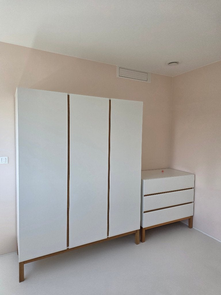 Quax kast babykamer (Indigo lijn van Quax), Ophalen, Kast, 50 tot 70 cm, 105 cm of meer