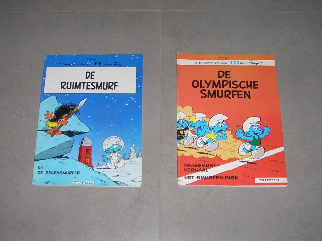 Stripverhalen De Smurfen, Ophalen, Stripboek
