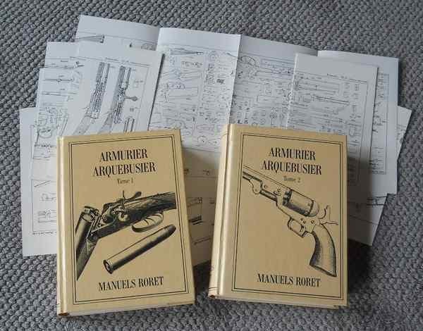 Armurier arquebusier (tomes 1 et 2)  -  Manuels Roret, Enlèvement ou Envoi, Livre ou Revue