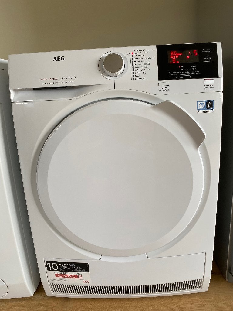 AEG condensatie droogkast, Elektronische apparatuur, Droogkasten, Ophalen, Zo goed als nieuw