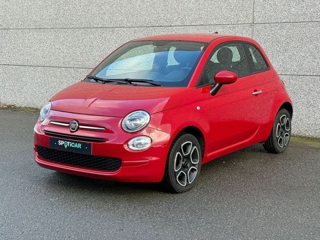 Fiat 500 *CAR PLAY*AC* 1.0 Benz/Hybrid, Auto's, 4 zetels, Zwart, Bedrijf, https://public.car-pass.be/vhr/22a65007-f46b-4c33-965c-fd287cbbb62f