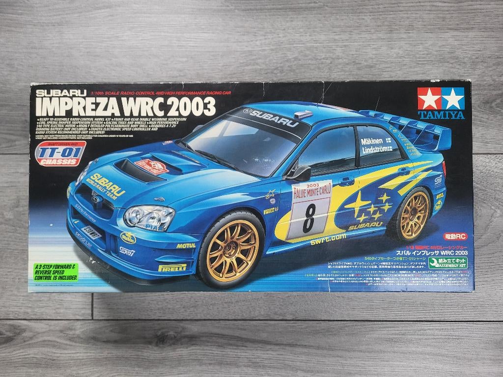 Tamiya RC Subaru IMPREZA WRC 1/10 Neuve, Enlèvement, Neuf, Échelle 1:10