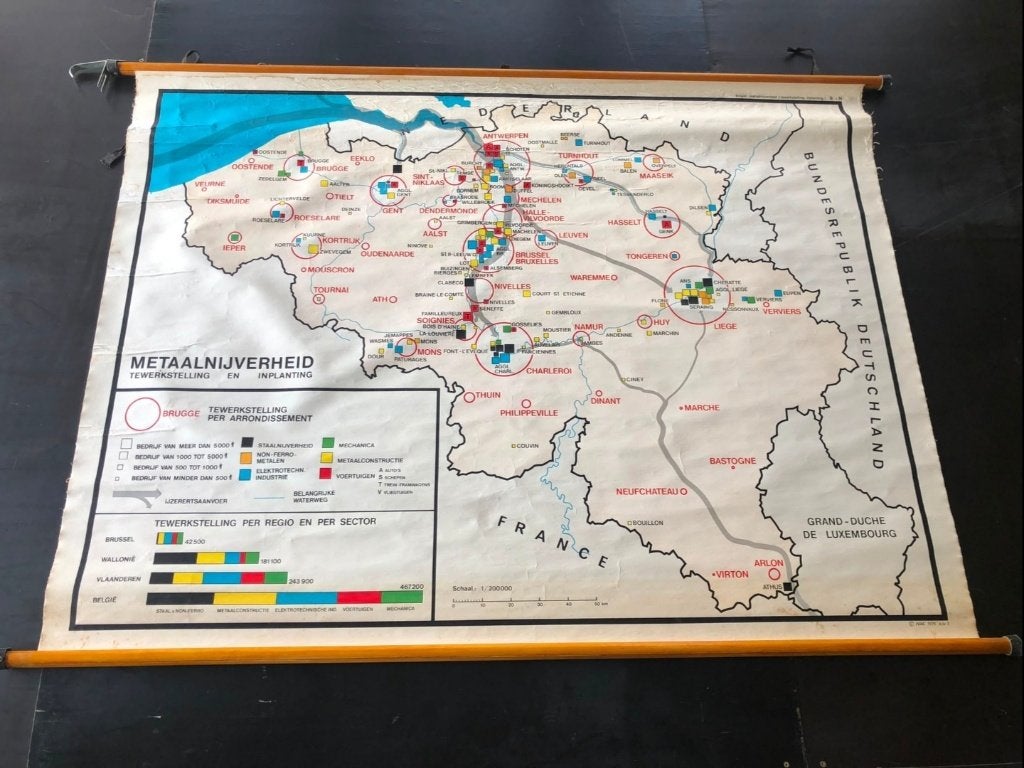 Métallurgie Belgique 1976, Enlèvement