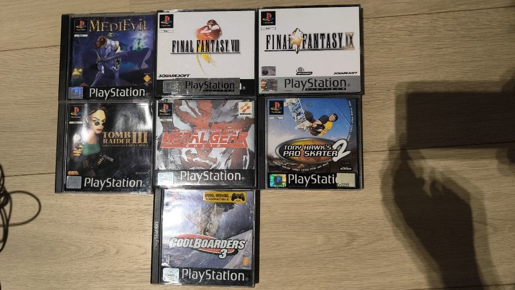 PS1 games – mooi lot van 7 originele klassiekers, Consoles de jeu & Jeux vidéo, Jeux | Sony PlayStation 1, Enlèvement, Utilisé