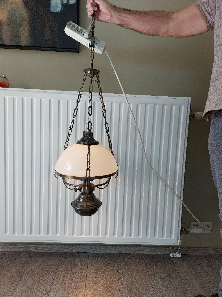Lampe suspendue vintage, Enlèvement, Utilisé, Vintage