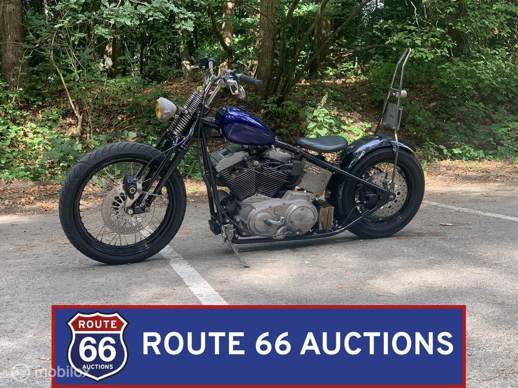 Harley-Davidson L-L Hardtail 1200 | 2022 | Route 66 Auctions, Gebruikt, Zwart, Bedrijf, Handgeschakeld